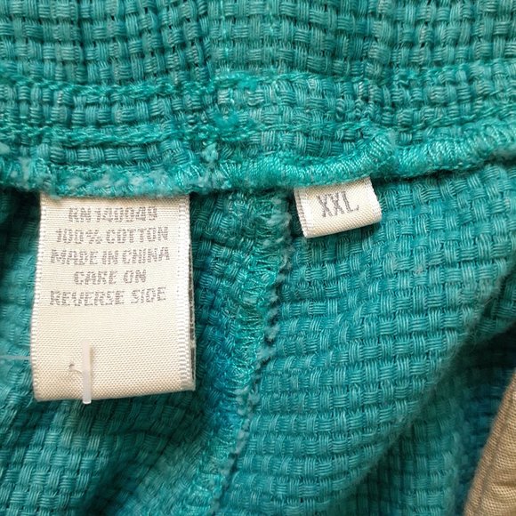 NEW The Territory Ahead Original Zephyr Drawstring Pants Blue Green Size XXL - Picture 4 of 14